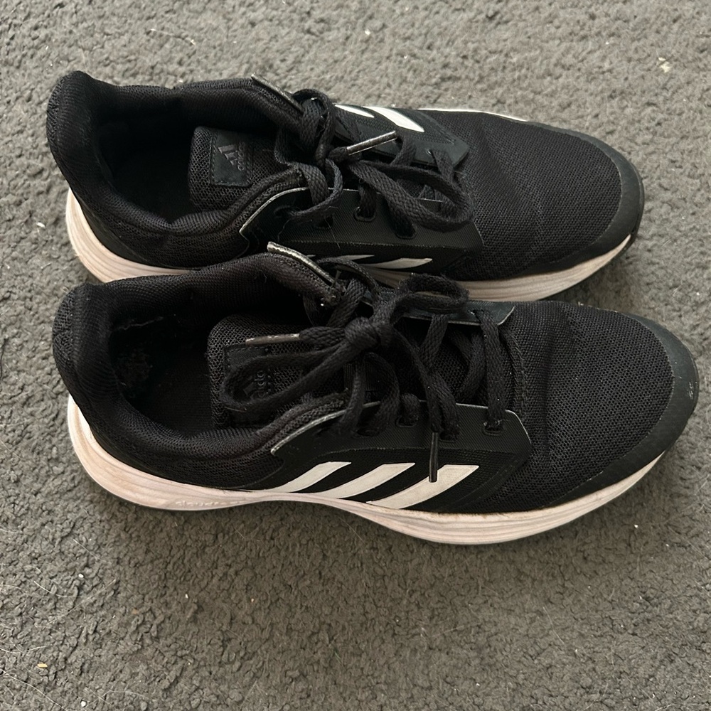 Adidas Black and White Sneakers